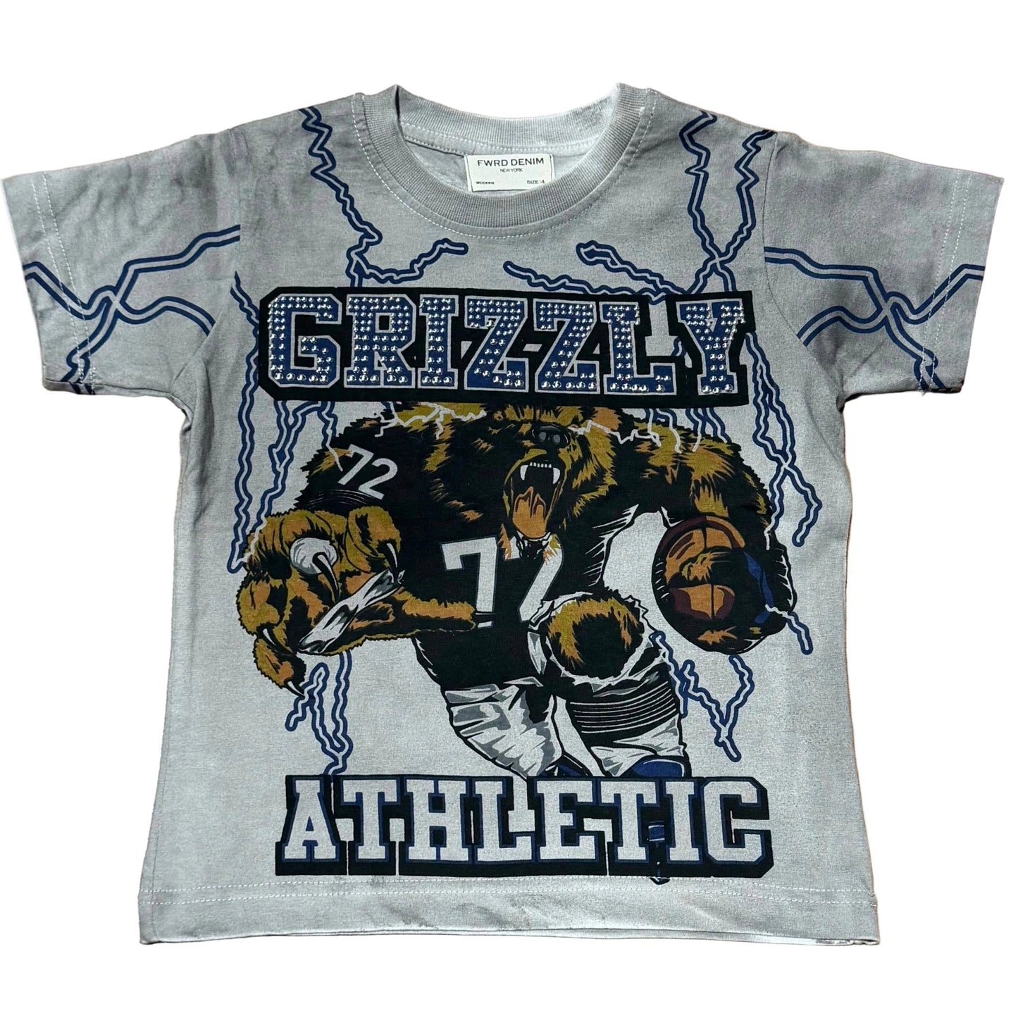 FWRD Kid's Grizzly Tee from On Time Fashions – Kid's Tee by FWRD Denim & Co., Birmingham AL’s 1 fashion store and premier destination for streetwear, suits, kids fashion, and big & tall