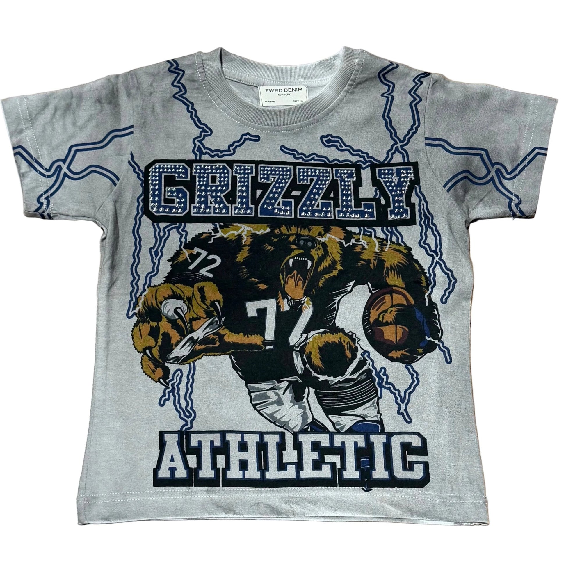 FWRD Kid's Grizzly Tee from On Time Fashions – Kid's Tee by FWRD Denim & Co., Birmingham AL’s 1 fashion store and premier destination for streetwear, suits, kids fashion, and big & tall
