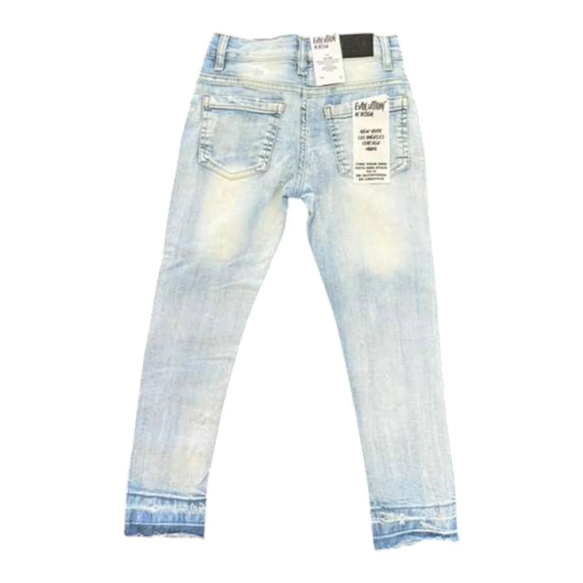 FWRD Kids Mended Slim Denim Jeans – view 2