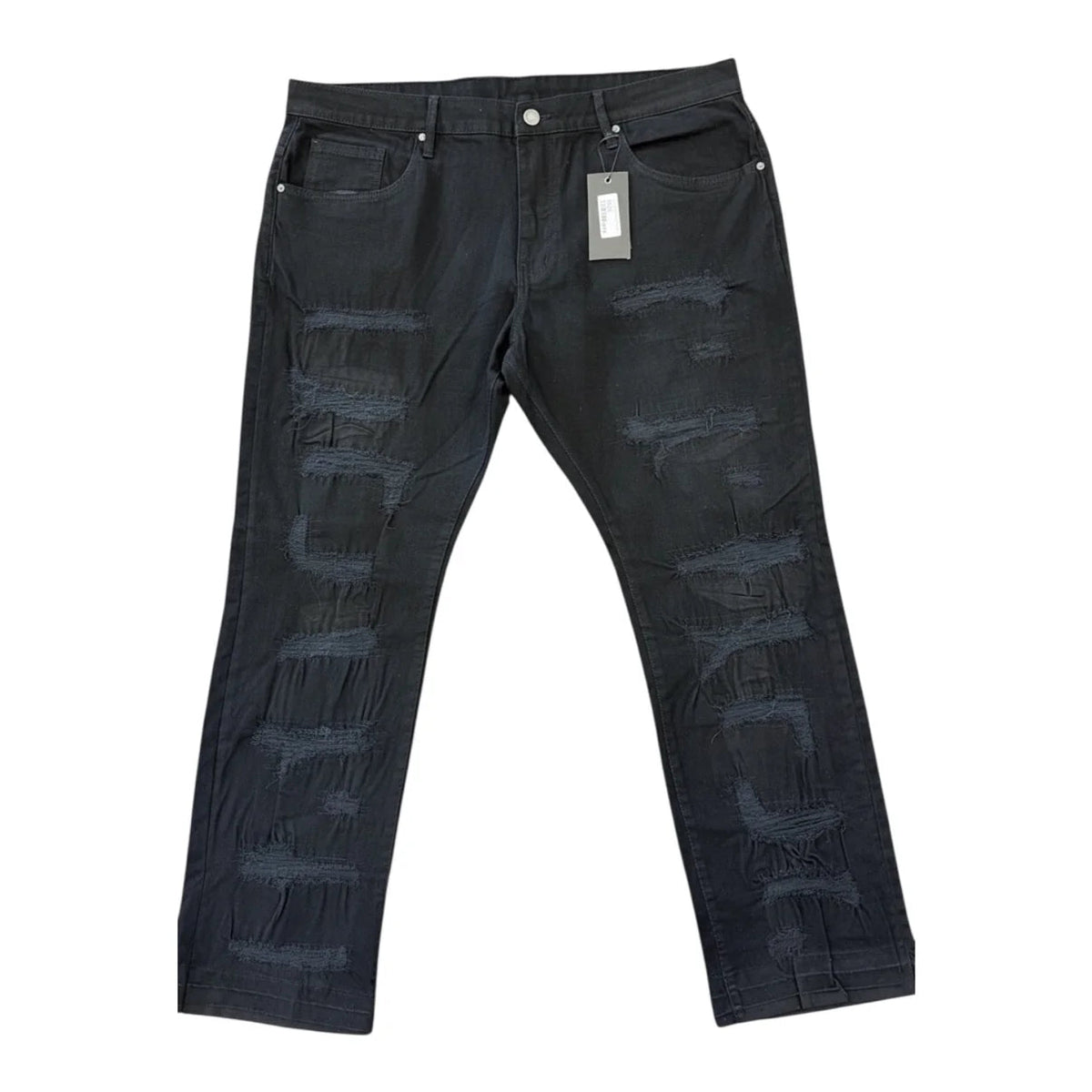 FWRD Kids Mended Slim Denim Jeans – view 6