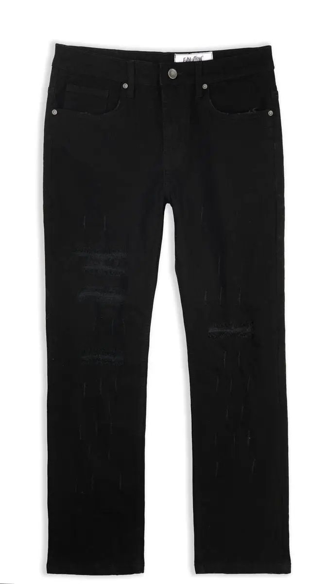 FWRD Kids Premium Distressed Straight Jeans by FWRD