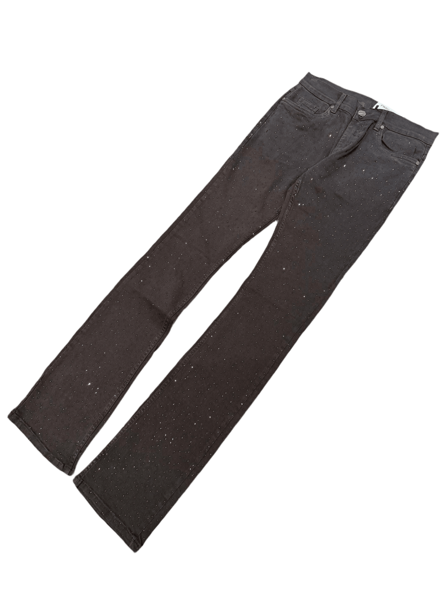 FWRD Stacked Crystal Fearless Twill Pants from On Time Fashions – Jeans by FWRD Denim & Co., Birmingham AL’s 1 fashion store and premier destination for streetwear, suits, kids fashion, and big & tall