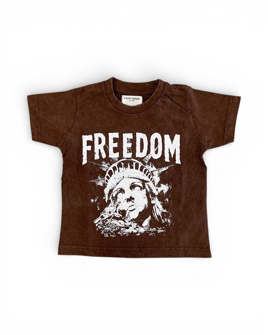 FWRD Kid's Justice Served t Tee - Brown - front view