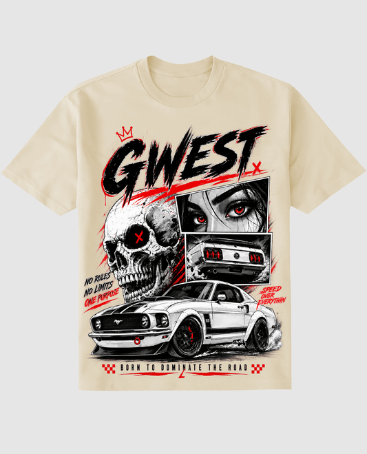 G West Big & Tall Born To Dominate The Road Tee