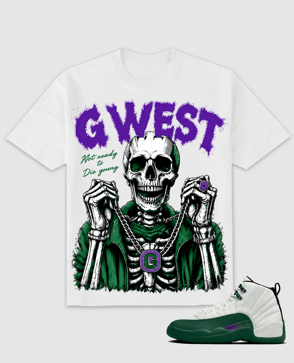G West Big & Tall Grim Glory Tee in White