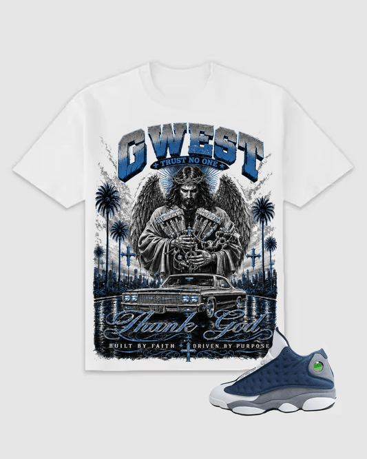 G West Big & Tall Thank God Tee