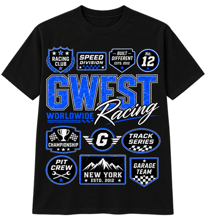 G West Big & Tall Worldwide Racing Tee by G West