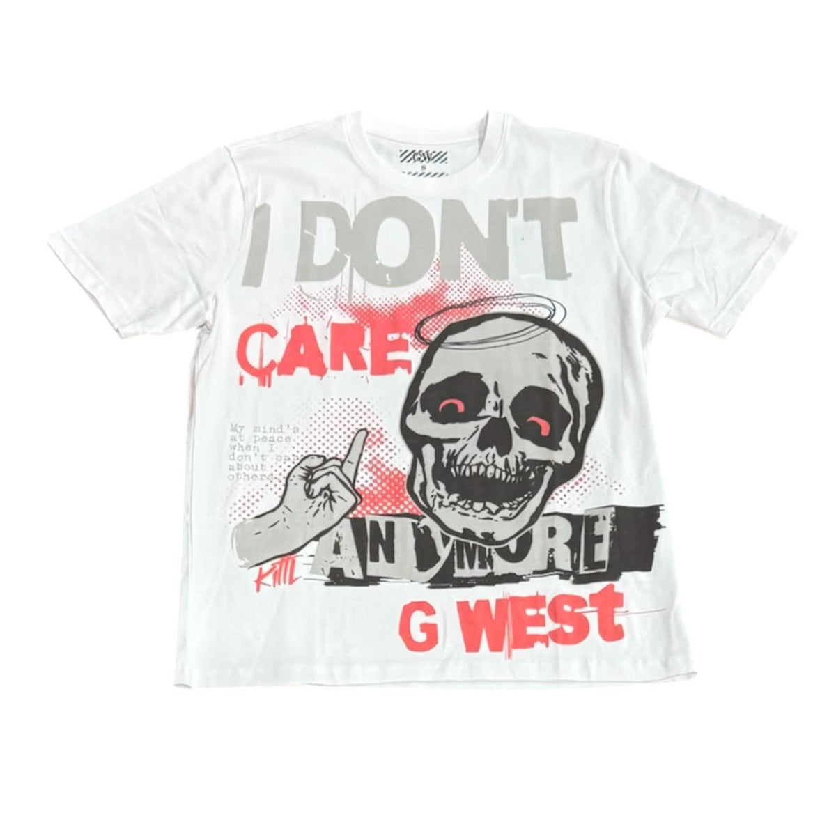 G West I Don't Care in White