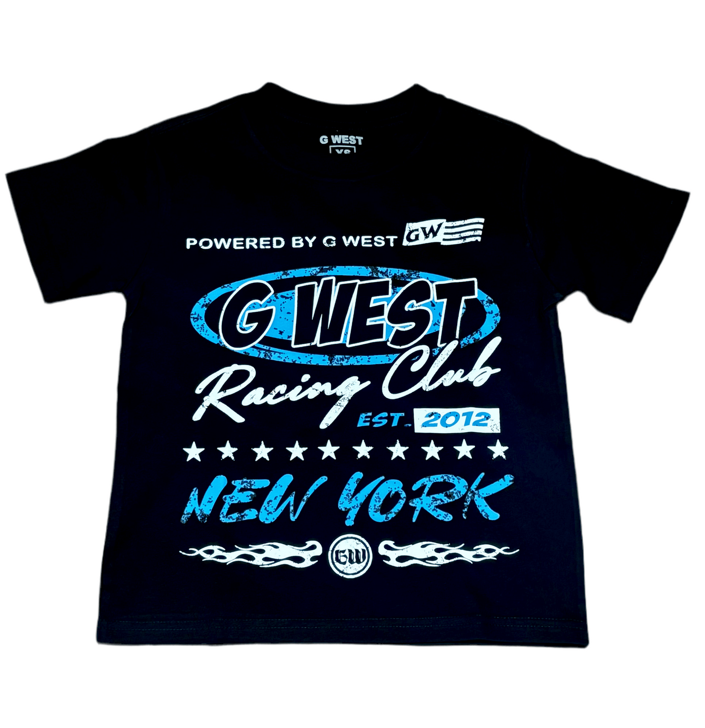 G West Kids Racing Club from On Time Fashions – Kid's Tee by On Time Fashions, Birmingham AL’s 1 fashion store and premier destination for streetwear, suits, kids fashion, and big & tall