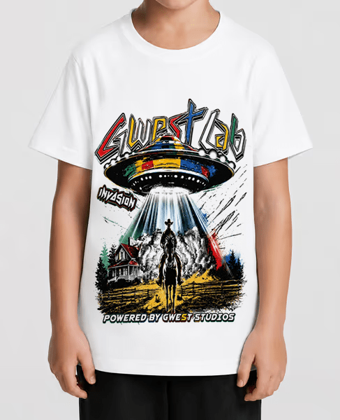 G West Kids UFO Cowboy Tee