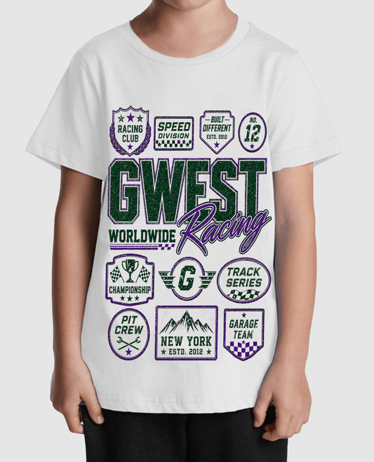 G West Kids Worldwide Racing Tee