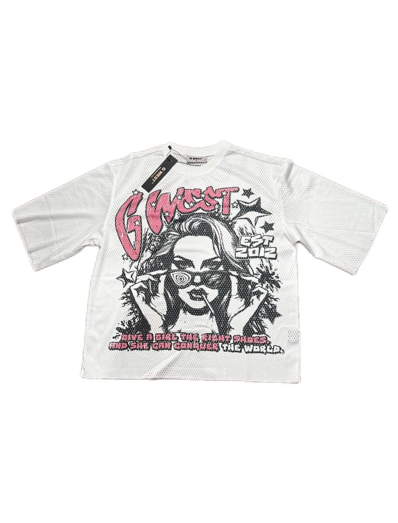 G West My Girl Short Set t-shirt from Birmingham, AL. Shop online or in-store at 1564 Montclair Road. Limited sizes available.