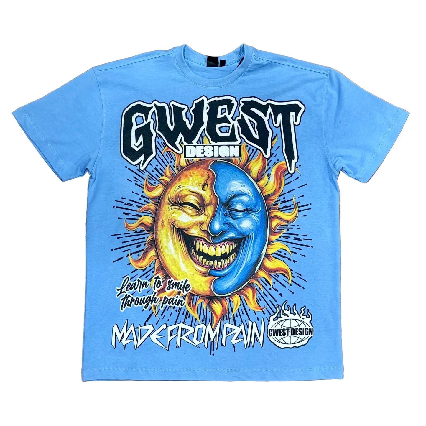 G West Pain And Peace Tee from On Time Fashions – tee by G West, Birmingham AL’s 1 fashion store and premier destination for streetwear, suits, kids fashion, and big & tall