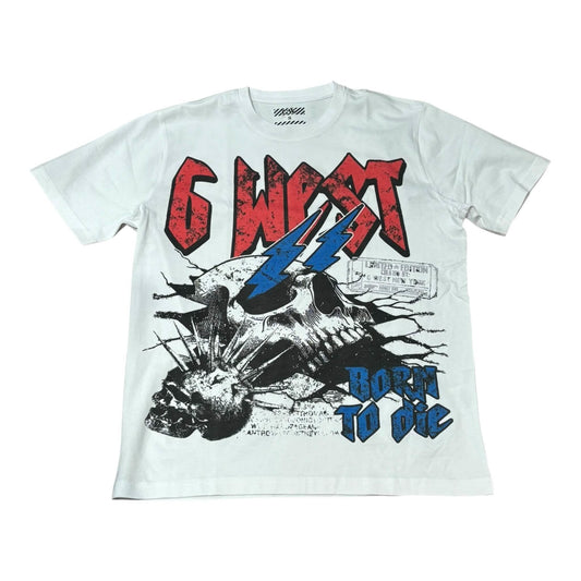 G West Thunder Skull from On Time Fashions – tee by G West, Birmingham AL’s 1 fashion store and premier destination for streetwear, suits, kids fashion, and big & tall