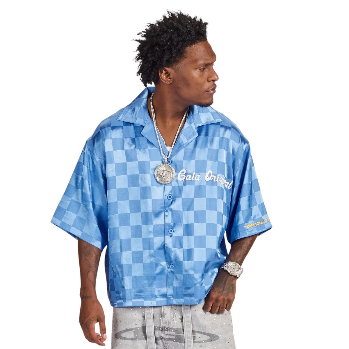 Gala Golazo Lounge Shirt from On Time Fashions – Shirt by Gala Original, Birmingham AL’s 1 fashion store and premier destination for streetwear, suits, kids fashion, and big & tall