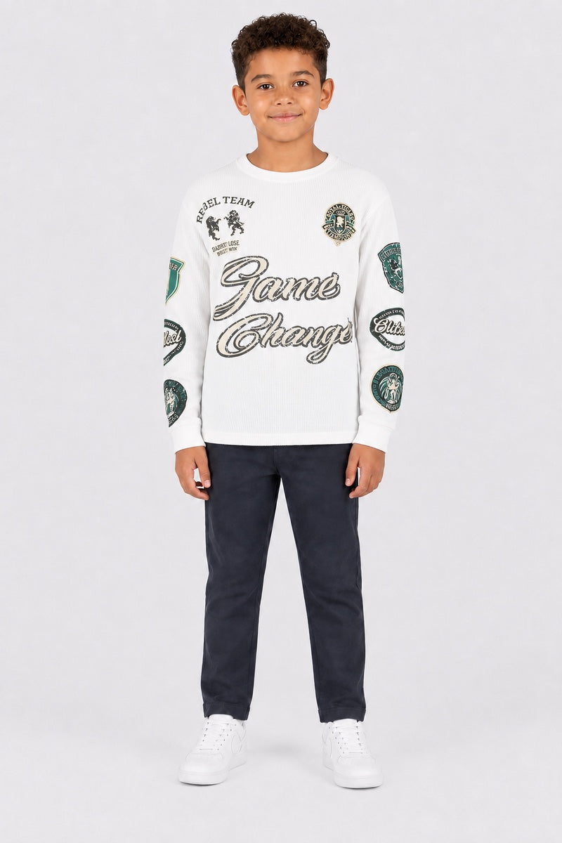 White colorway, front view