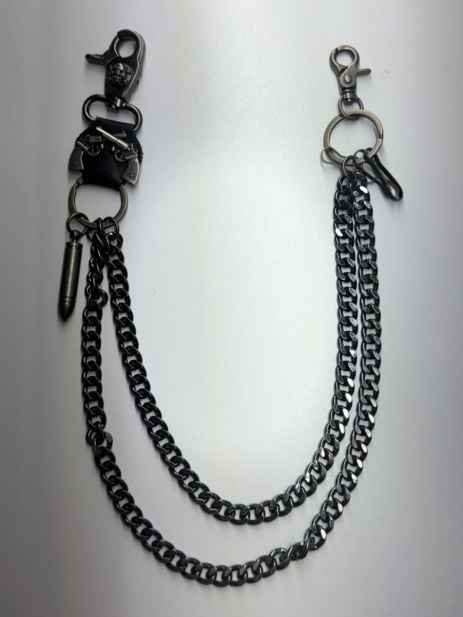 Drunz Gun & Bullet Double Chain