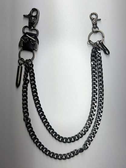Drunz Gun & Bullet Double Chain