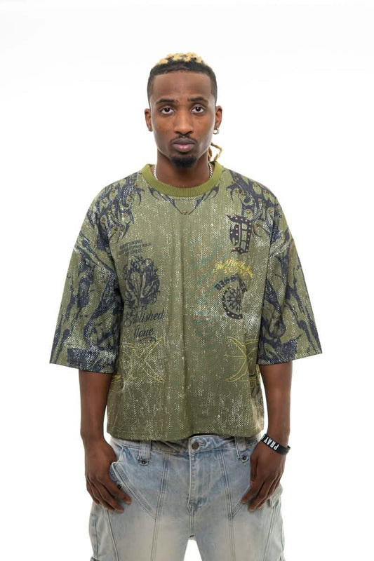 Genuine Authentic World Is Mine Jersey from On Time Fashions – Jersey by Genuine Authentic, Birmingham AL’s 1 fashion store and premier destination for streetwear, suits, kids fashion, and big & tall