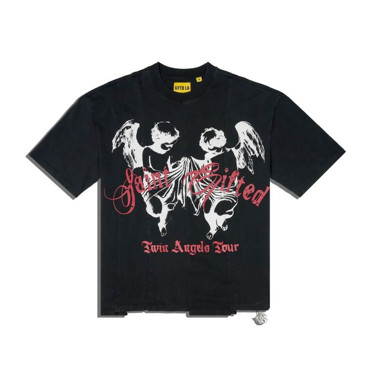 GFTD LA TWIN ANGEL TEE from On Time Fashions – Tee by On Time Fashion Birmingham, Birmingham AL’s 1 fashion store and premier destination for streetwear, suits, kids fashion, and big & tall