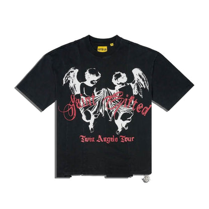 GFTD LA TWIN ANGEL TEE from On Time Fashions – Tee by On Time Fashion Birmingham, Birmingham AL’s 1 fashion store and premier destination for streetwear, suits, kids fashion, and big & tall