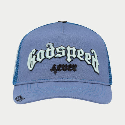 Godspeed GS Forever Trucker Hat - Triple Blue