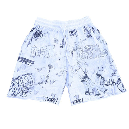 Forever Situated Graffiti Shorts