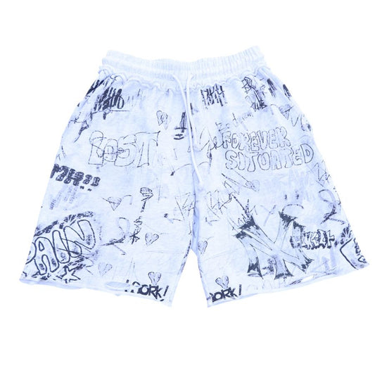 Forever Situated Graffiti Shorts