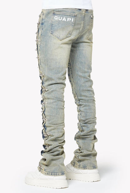 Guapi Vintage Blue Aviation Clasp Denim – view 2