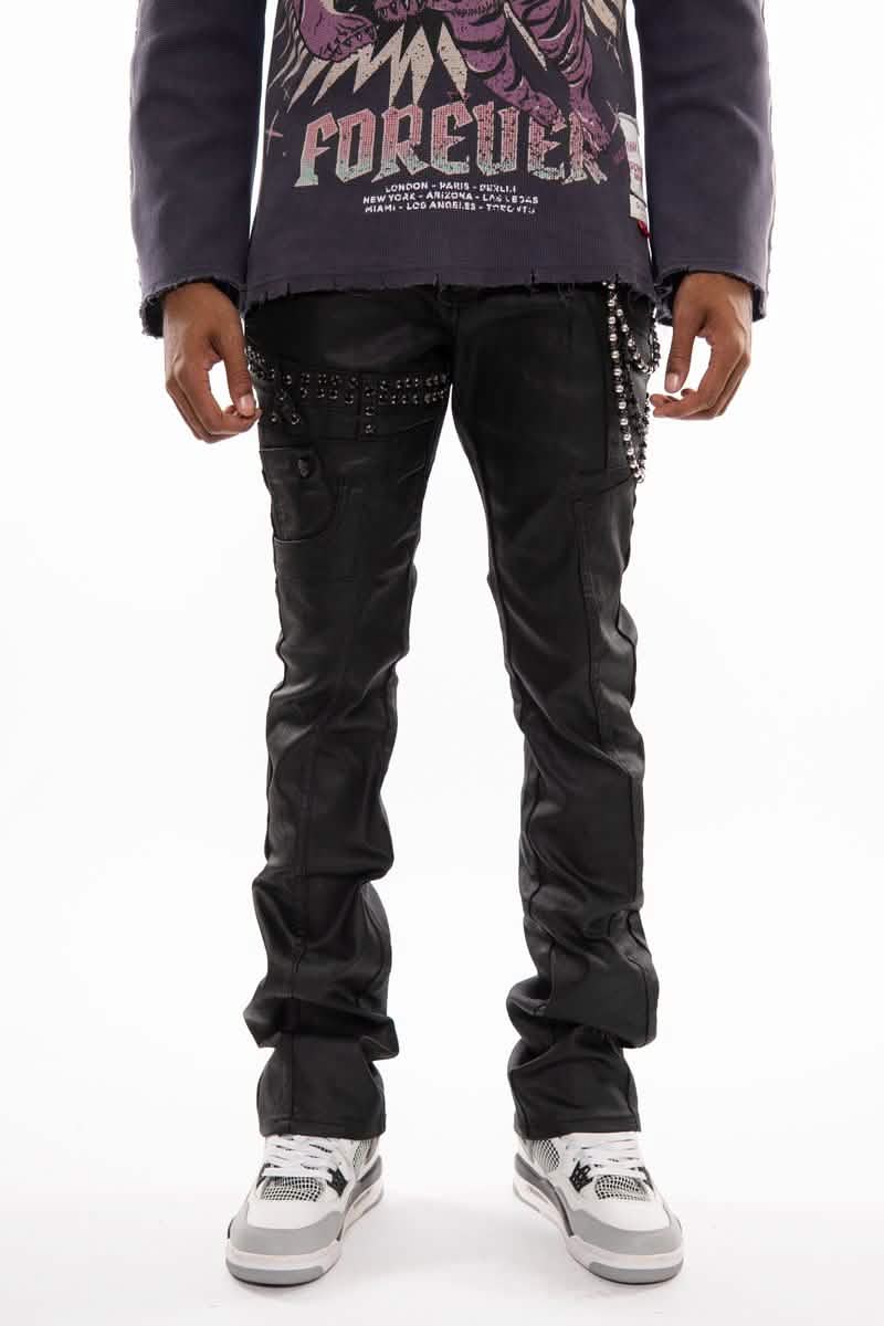 Gunzinii Double Waisted Denim from On Time Fashions – Jeans by Gunzinii, Birmingham AL’s 1 fashion store and premier destination for streetwear, suits, kids fashion, and big & tall