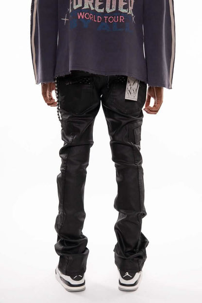 Gunzinii Double Waisted Denim from On Time Fashions – Jeans by Gunzinii, Birmingham AL’s 1 fashion store and premier destination for streetwear, suits, kids fashion, and big & tall