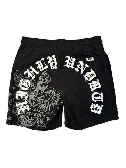 Highly Undrtd Kids Enlightened Souls Shorts from On Time Fashions – T-shirt by S & J Company, Inc., Birmingham AL’s 1 fashion store and premier destination for streetwear, suits, kids fashion, and big & tall