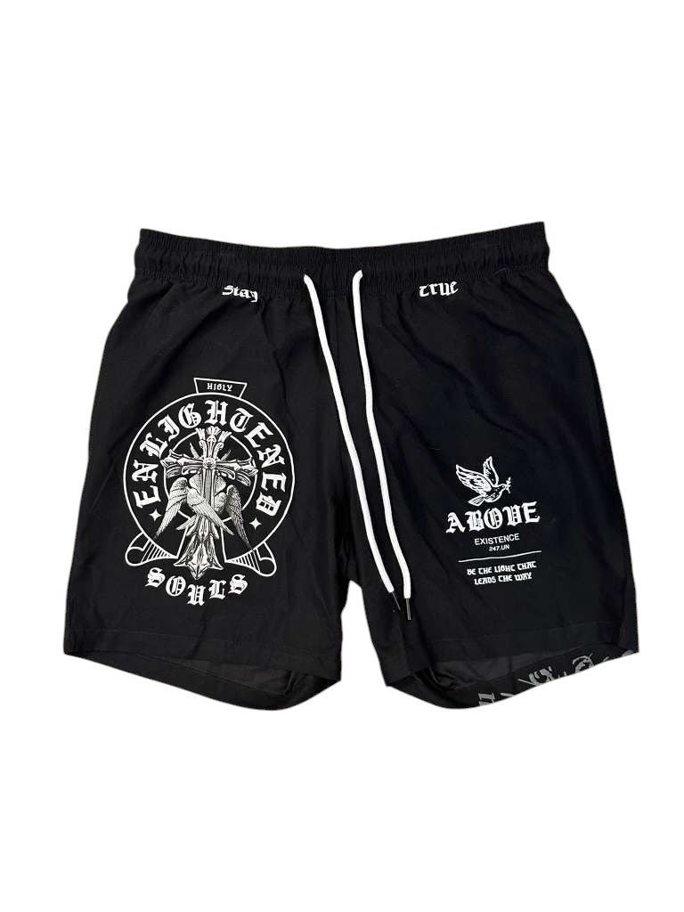 Highly Undrtd Kids Enlightened Souls Shorts from On Time Fashions – T-shirt by S & J Company, Inc., Birmingham AL’s 1 fashion store and premier destination for streetwear, suits, kids fashion, and big & tall