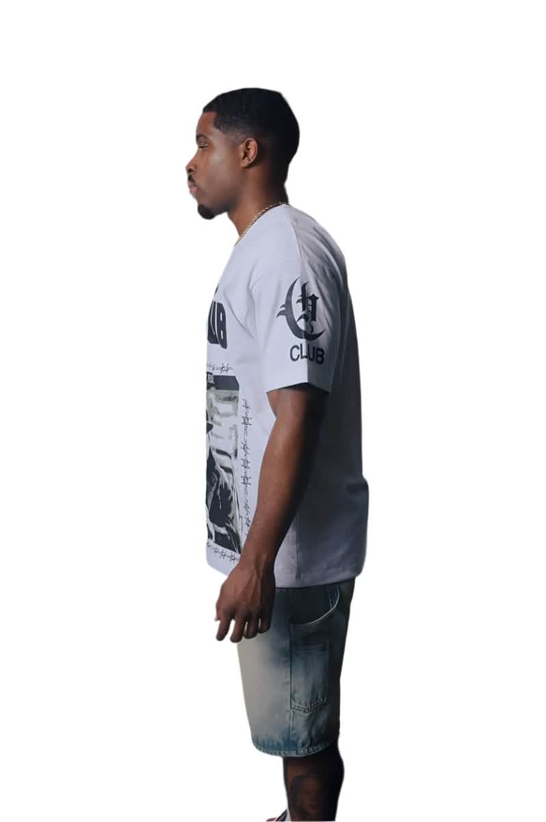 Hustler Country Club Paper Over Pleasure from On Time Fashions – Tee by Hustlers Country Club, Birmingham AL’s 1 fashion store and premier destination for streetwear, suits, kids fashion, and big & tall