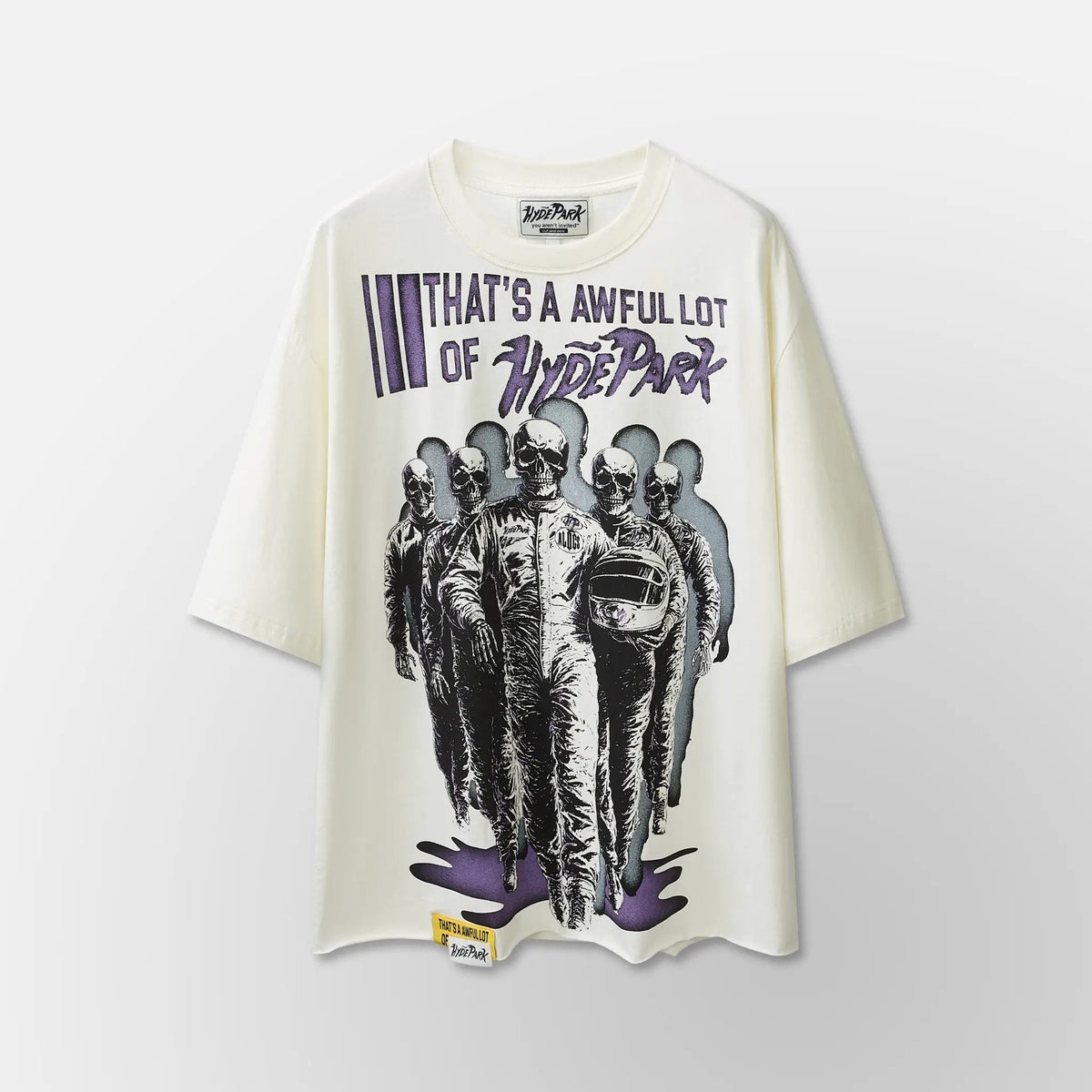 Hyde Park Cough Syrup Moto Racer Team T-Shirt by Hyde Park