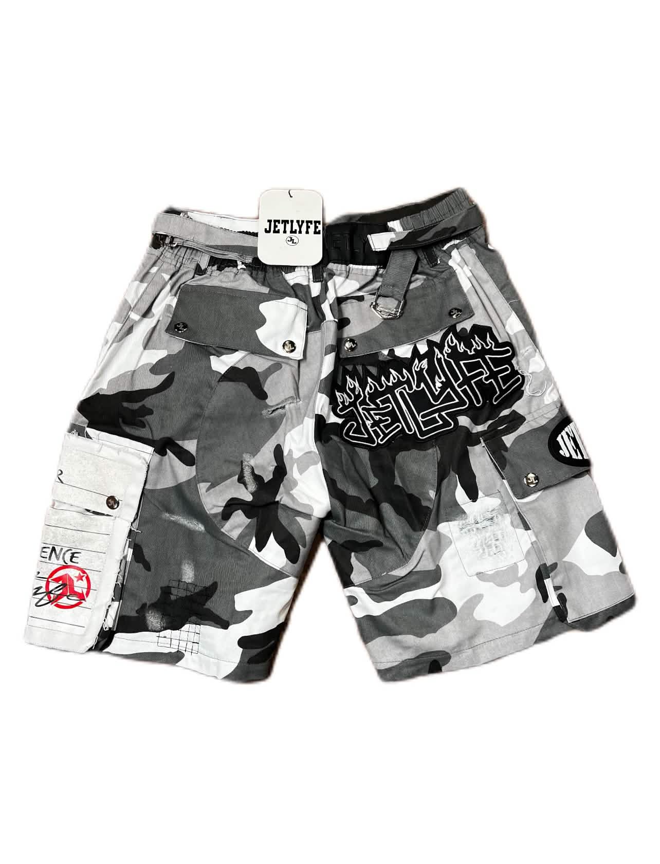 JETLYFE Bad Influence Camo Cargo from On Time Fashions â€“ by On Time Fashions Birmingham, Birmingham ALâ€™s 1 fashion store and premier destination for streetwear, suits, kids fashion, and big & tall