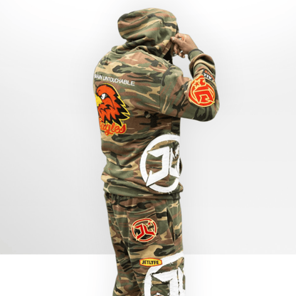 Jetlyfe Eagles Camo Hoodie