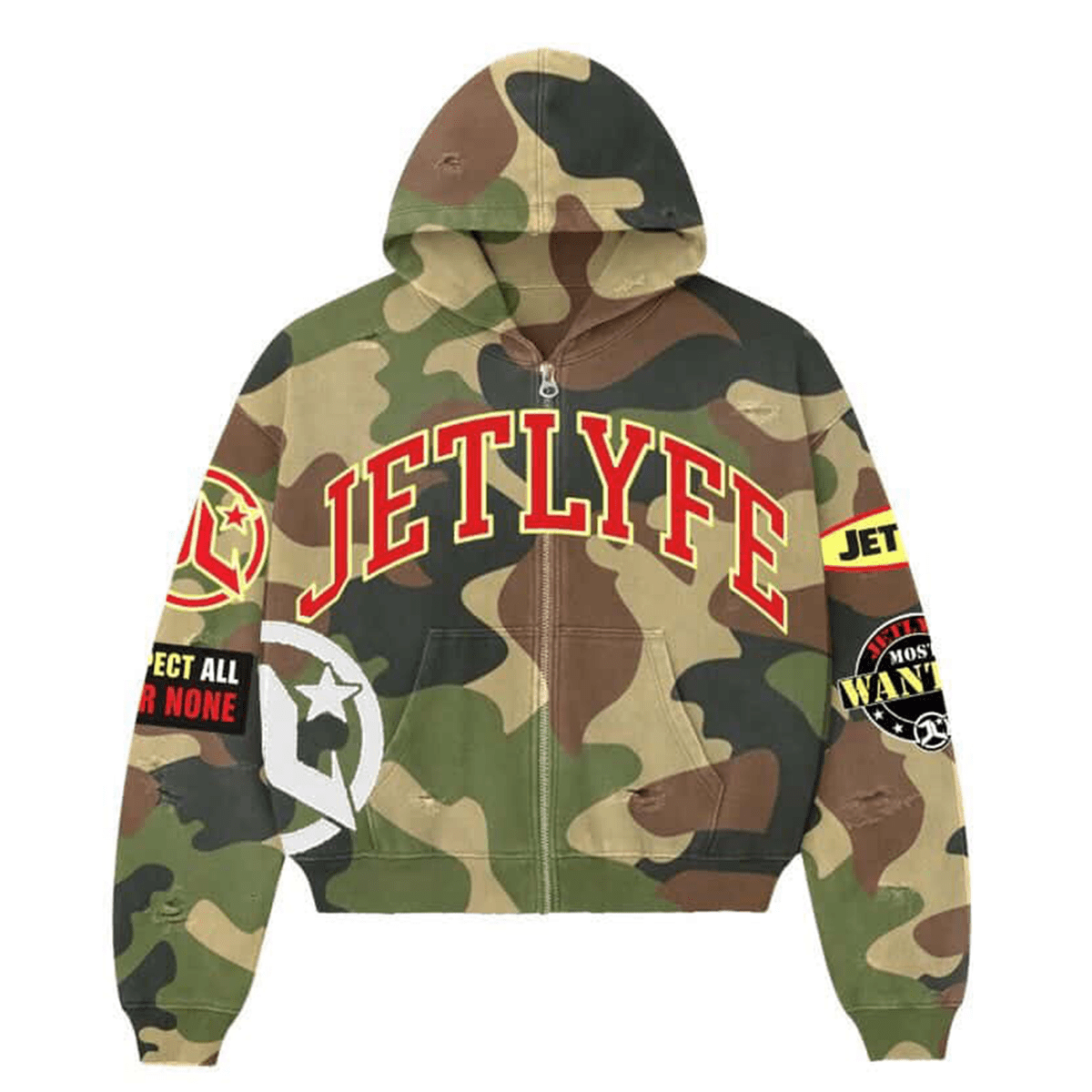 Jetlyfe Eagles Camo Hoodie