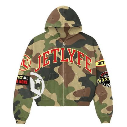 Jetlyfe Eagles Camo Hoodie
