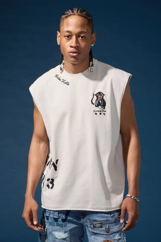 Jordan Craig Hell Raiser Cut Off T-Shirt by Jordan Craig