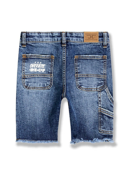 Jordan Craig Kids Local Art Dealer Jean Short from On Time Fashions – Kid's Shorts by Jordan Craig, Birmingham AL’s 1 fashion store and premier destination for streetwear, suits, kids fashion, and big & tall