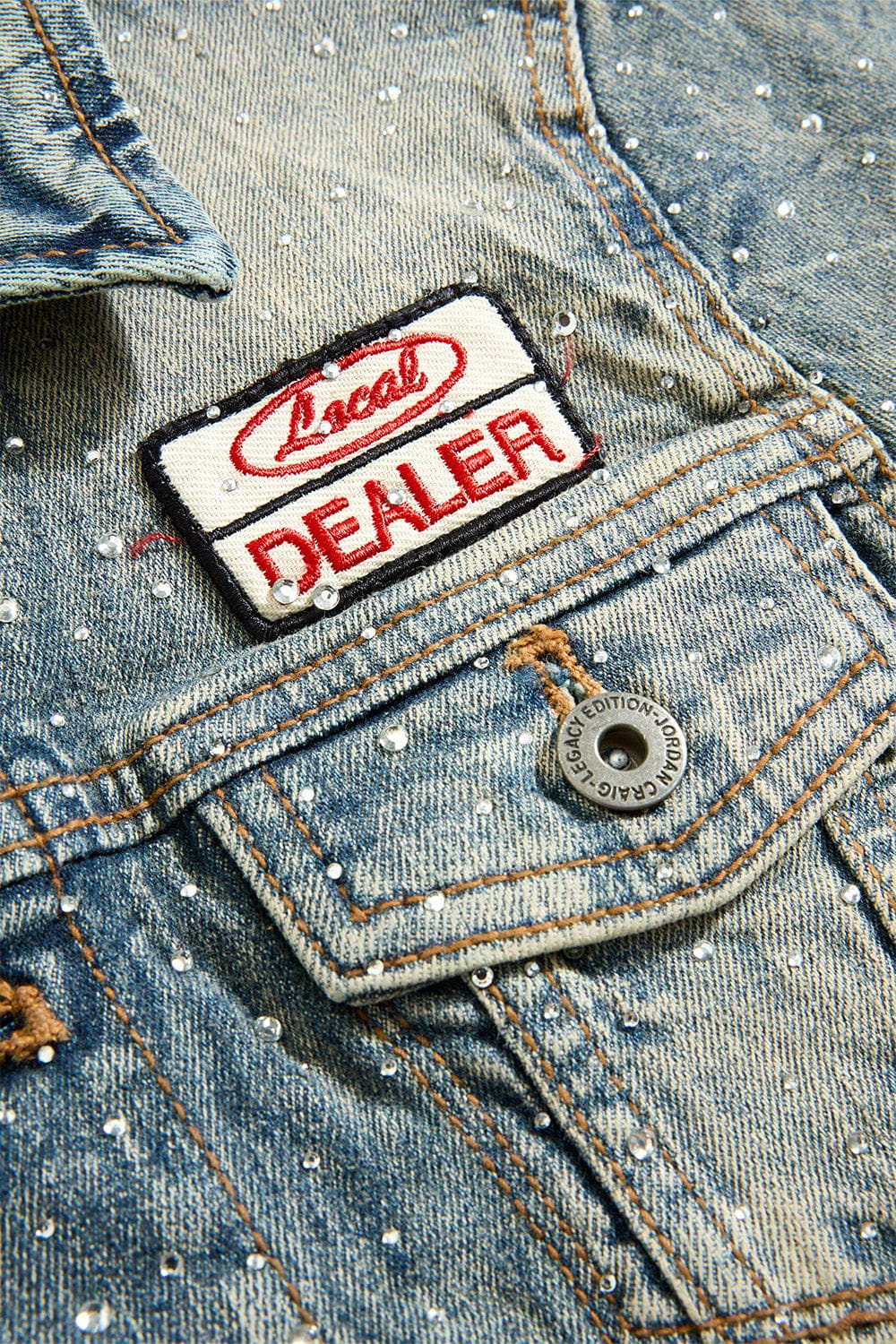Jordan Craig Kids Local Dealer Trucker Jacket from On Time Fashions – Kid's Jacket by Jordan Craig, Birmingham AL’s 1 fashion store and premier destination for streetwear, suits, kids fashion, and big & tall