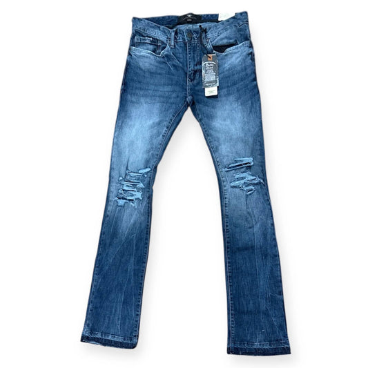 Jordan Craig Knee Shreds Stacked Jean from On Time Fashions â€“ by On Time Fashions Birmingham, Birmingham ALâ€™s 1 fashion store and premier destination for streetwear, suits, kids fashion, and big & tall