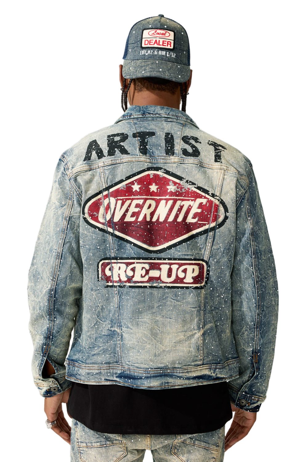 Jordan Craig Local Dealer Trucker Jacket from On Time Fashions – Denim Jackets by Jordan Craig, Birmingham AL’s 1 fashion store and premier destination for streetwear, suits, kids fashion, and big & tall
