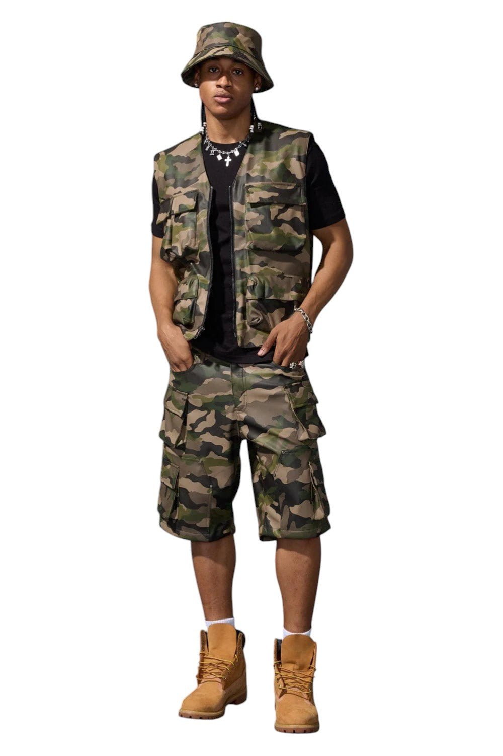 Jordan Craig Thriller Cargo Short from On Time Fashions – shorts by Jordan Craig, Birmingham AL’s 1 fashion store and premier destination for streetwear, suits, kids fashion, and big & tall