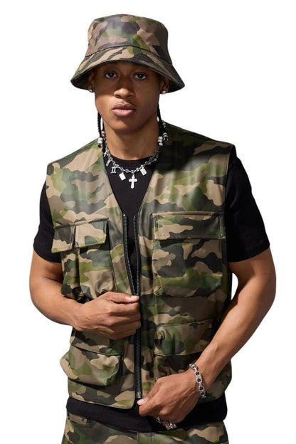 Jordan Thriller Cargo Vest from On Time Fashions – streetwear vest by Jordan Craig, Birmingham AL’s 1 fashion store and premier destination for streetwear, suits, kids fashion, and big & tall