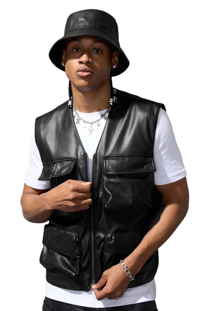 Jordan Thriller Cargo Vest from On Time Fashions – streetwear vest by Jordan Craig, Birmingham AL’s 1 fashion store and premier destination for streetwear, suits, kids fashion, and big & tall