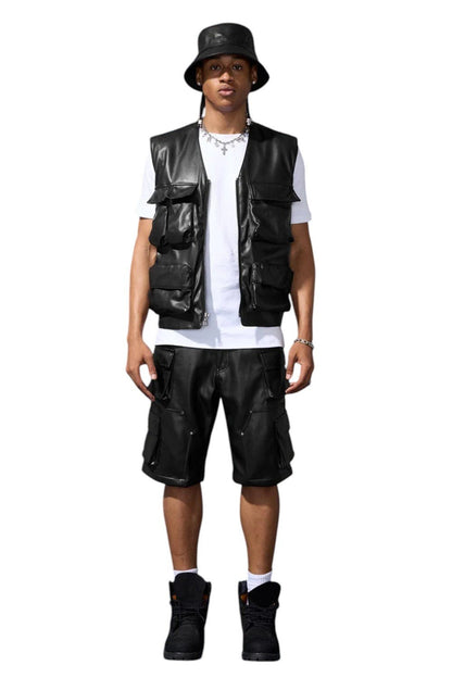 Jordan Thriller Cargo Vest from On Time Fashions – streetwear vest by Jordan Craig, Birmingham AL’s 1 fashion store and premier destination for streetwear, suits, kids fashion, and big & tall
