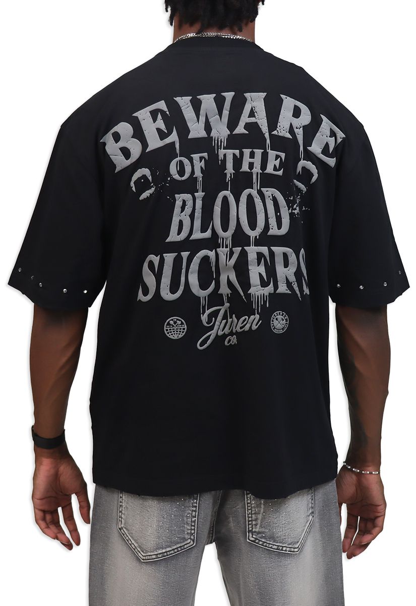 Juren Beware Tee from On Time Fashions – tee by Blac Leaf, Birmingham AL’s 1 fashion store and premier destination for streetwear, suits, kids fashion, and big & tall