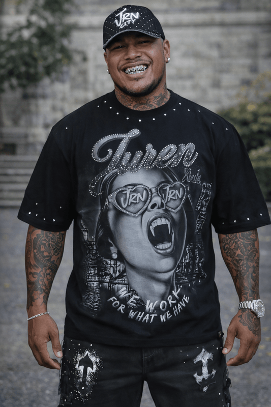 Juren Beware Tee from On Time Fashions – tee by Blac Leaf, Birmingham AL’s 1 fashion store and premier destination for streetwear, suits, kids fashion, and big & tall